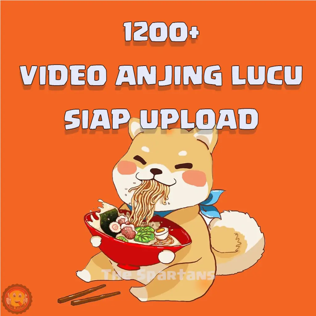 1200++ Konten Video Anjing Lucu Siap Upload di Sosmed Shorts Reels Shopee TikTok - Video Affiliate